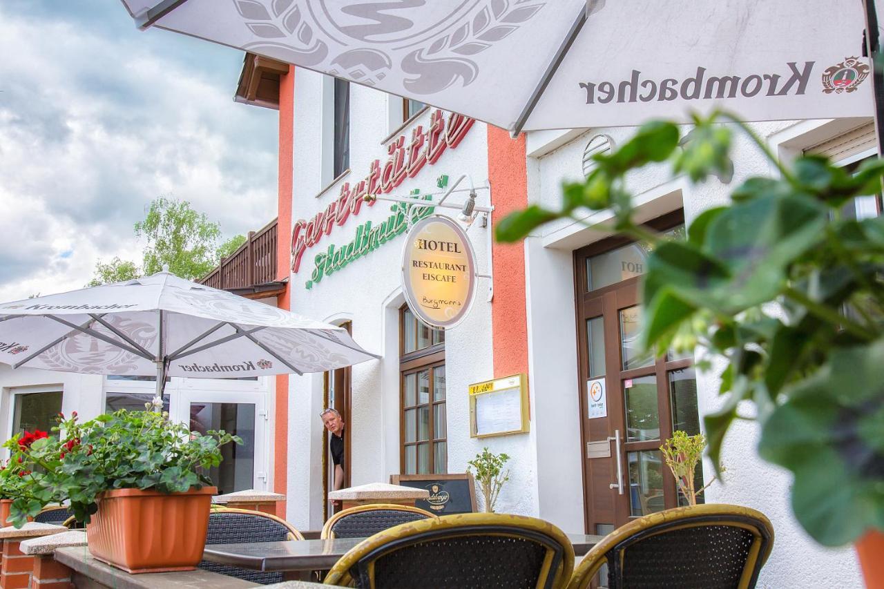Hotel-Restaurant-Eiscafè Stadtmitte Bruck  Exterior foto